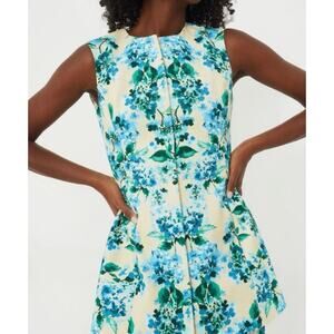 Tuckernuck Blue and Green Floral Blouse